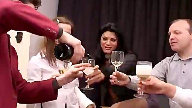 Crazy foursome on the couch