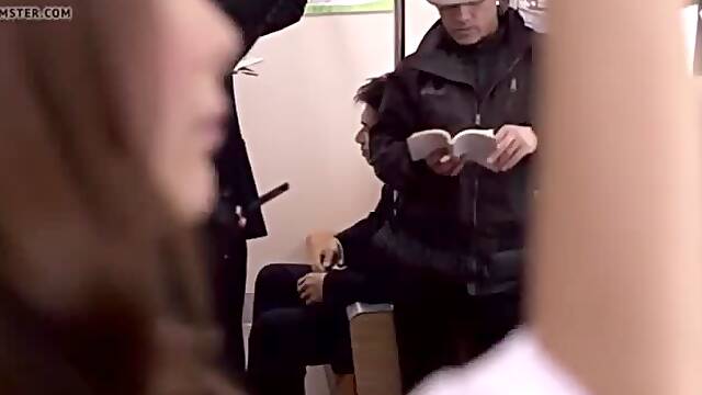 Japanese shemale hime tsukino subway