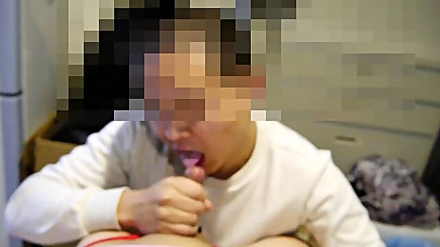 Chinese Shemale in High Heels get Her Lady Cock Suck and Getting Ass Eaten