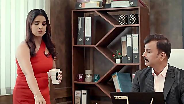 Indian pair celebrating their anniversary in bedroom