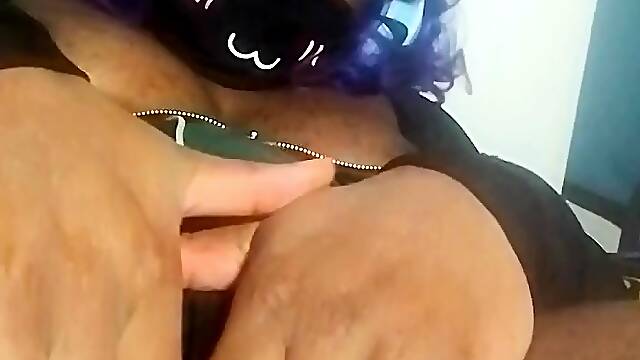 HOT MONSTER CLIT MILF JERKS TWO ORGASMS