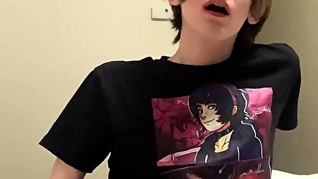 Solo webcam tranny masturbation