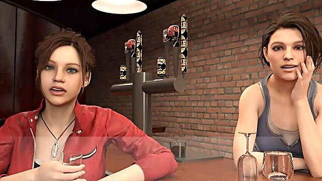 Family affair shemale fuck and Karen from the BAR