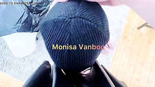 Mistress Monisa Vanboc Pounds Submissive Shemale Bottom Slave