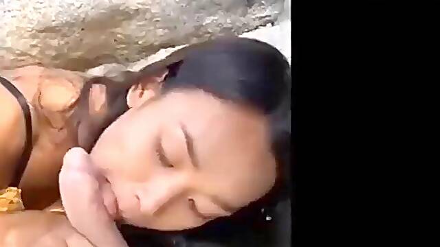 Thai Ladyboy Sex on The Beach