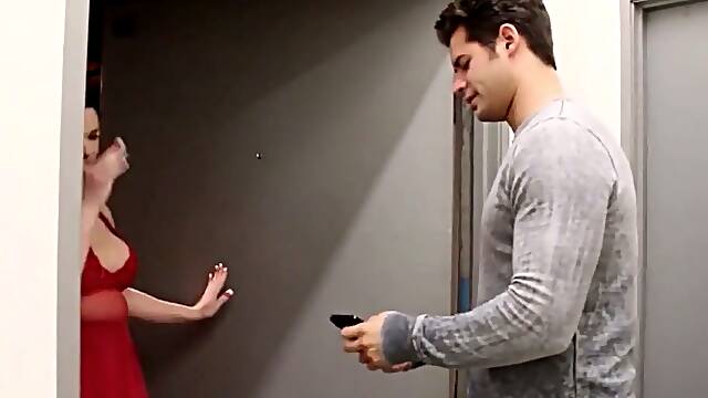 The delivery guy and the hairy chubby