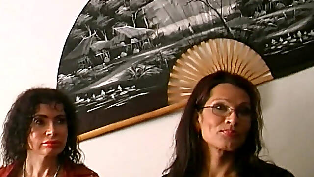 The Beautiful Trans, the Hairy MILF and 3 Guys for an Incredible Orgy