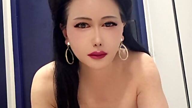 MonaK0799 Solo v001. A Korean shemale Monica Kim