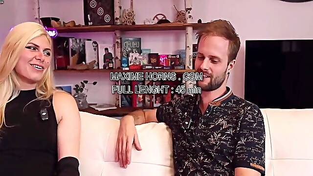 First Porn With A Sexy French Trans Screwed Bareback & Cumming Hard