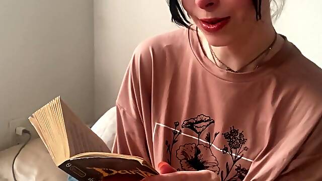 POINT OF VIEW Your steamy transgender gf reads Dantes Inferno to you