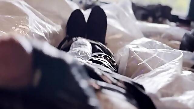 Stroking His Spandex Leggins