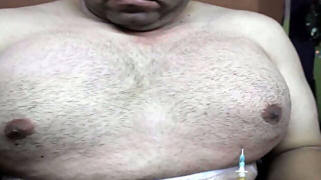 Unshaved knocker inflation, no had time to trim, can help me?