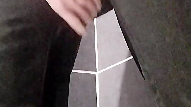 Leisurely soddening black denim