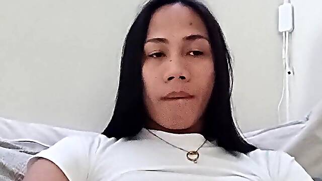 Milky Monstrous Popshot of Filipina Trans