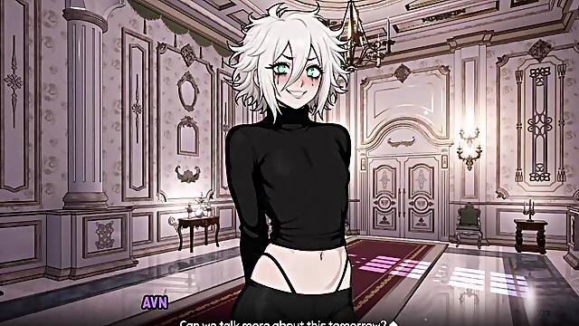Pursued By Femboy #02 - Punk Femboy Will Like To Observe My Meaty White Pipe