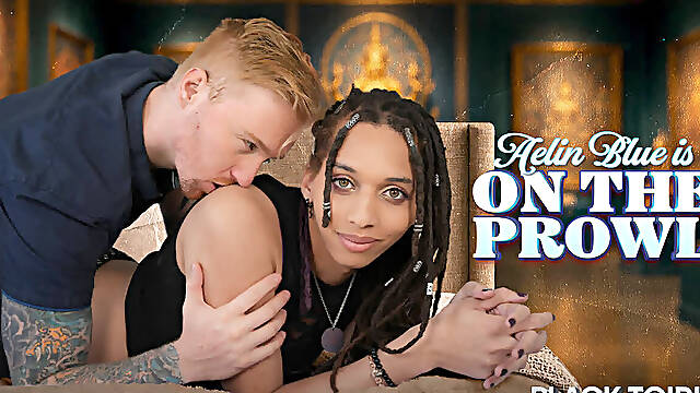 BLACK TGIRLS - Aelin Blue is On The Prowl