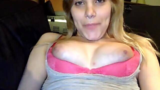 Swedish blonde cums