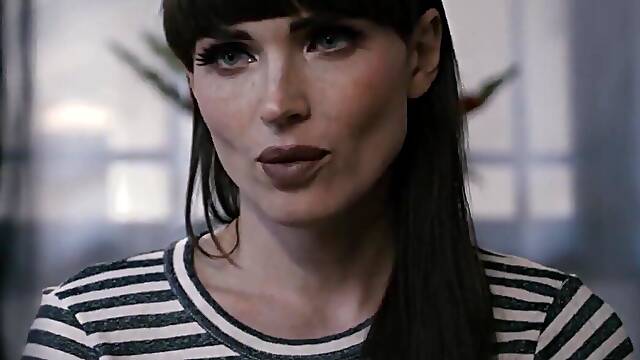 MILF Natalie melts as TS Reagan devours her cunt desperately