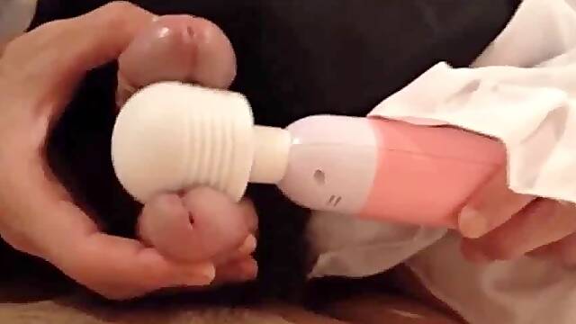 2 Asian Crossdressers Play with Sex Toys and Cum Hard