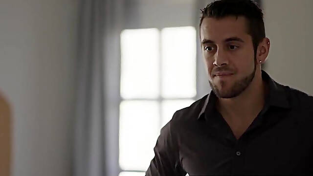 Dante drills Crystal's tight trans hole with his huge cock