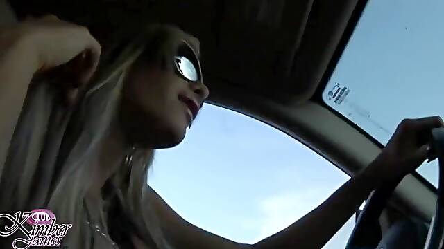Kimber James In Driving To Get Some Dick