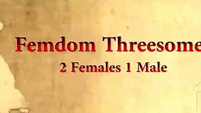 Femdom FFM Threesomes