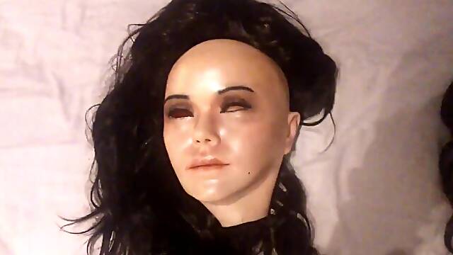 Lina Paige In Empty Kathy 1! Female Mask Kathy Beautiful And Ready For You To Put On Become A Million Dollar Babe