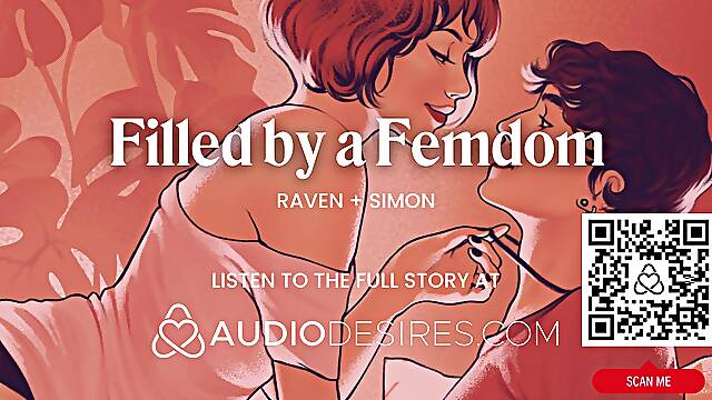 ASMR Audio Porn: Femdom Pegs Her Trans Boyfriend – Pegging, Anal Play & Strap-On – Erotic Audio Roleplay for Women
