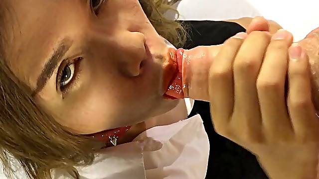 Ladyboy Janice Blows Penis And Ass Fucked