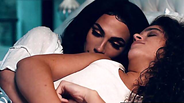 TS MILF Ariel Demure and Victoria Voxxx confess forbidden lust