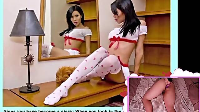 Bambi Brain pop (Sissy brainwash) - (Anal Training [Jerk Off Playthrough])