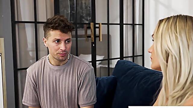 Blond Nina Heels Gets Astonishing Foot Play