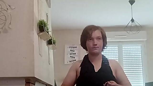 Self slavery, spunk flow