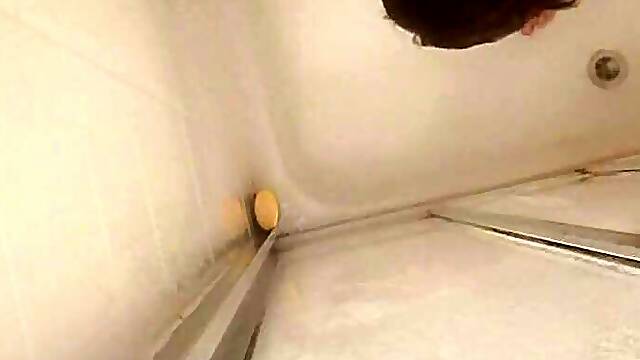 Climax whilst showering and shaving