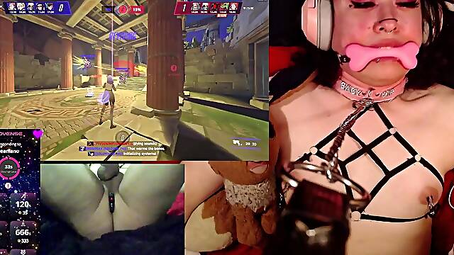 Catgirl alt butt-plug chastity cage gamer egirl trans sissy