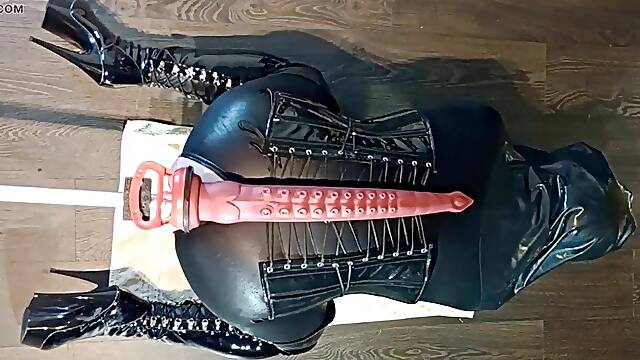 Nasty nun plays with a big unholy member