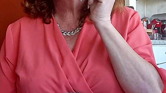 Playing with myself during the time that enjoying a cigarette