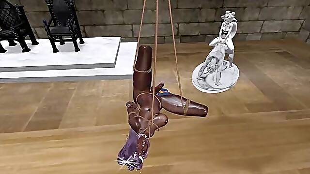 A Night of Submission: Bound Up and gagged with a Vibrator Unfathomable Inside my booty