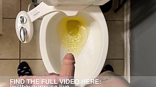 FTM POV STP Piddle In Latrine