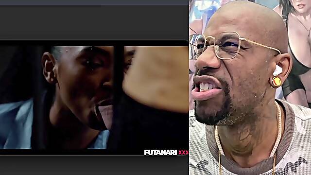 Gorgeous Shaved Cunt Black Cutie Getting Creampied By A Hard Transgender Schlong