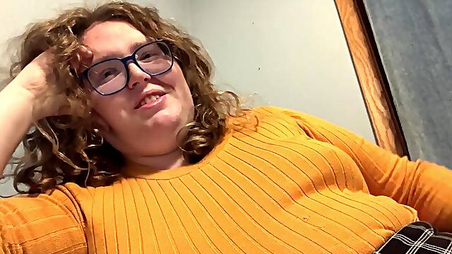 Helping with exam stress (full vid on Fansly)