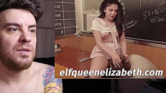 Trans schoolgirl bangs her teacher