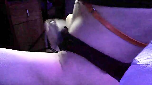 I try on a petticoat and haunch-high boots for the party... but Dad bangs me hard. Femboy Roleplay