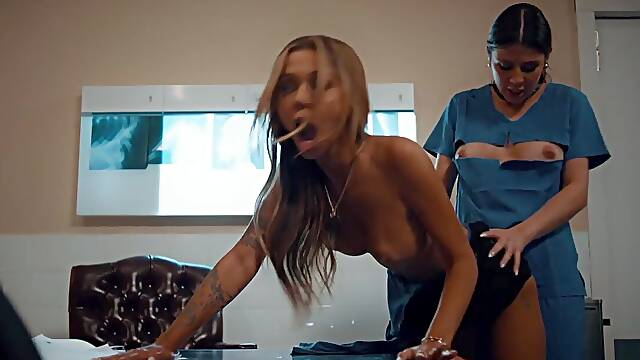 Transsexual Doctor Creampies Excited Latin chick - Real Life Shemale hentai