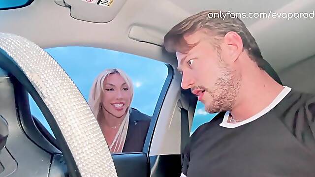 Car sex with a stranger