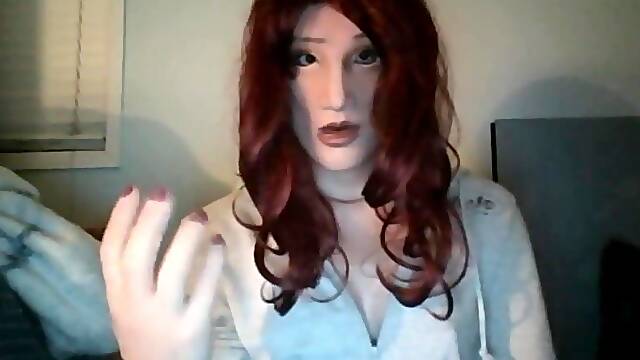 Female Masks and Gloves Pt1! May puts on Female Hands
