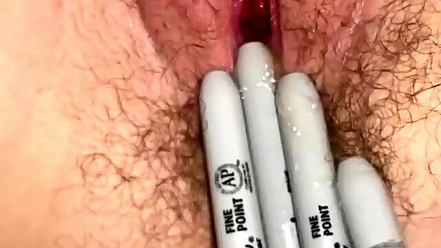 Taut twat grasps knob with savage, screaming with full thrust