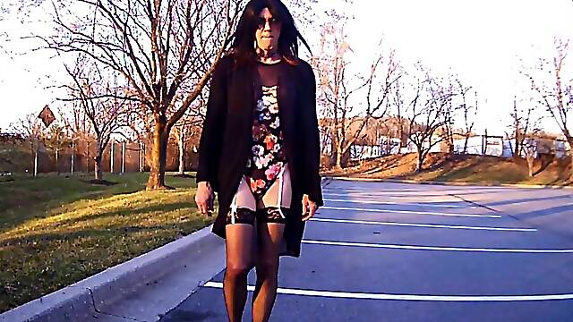 Sheer Sweater Suit