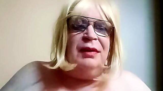 Part three - big beautiful woman TV plays with her nipps