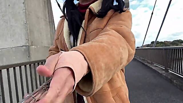 Independent instructing No69 Casual Exposure have fun and Outdoor Bridge pee